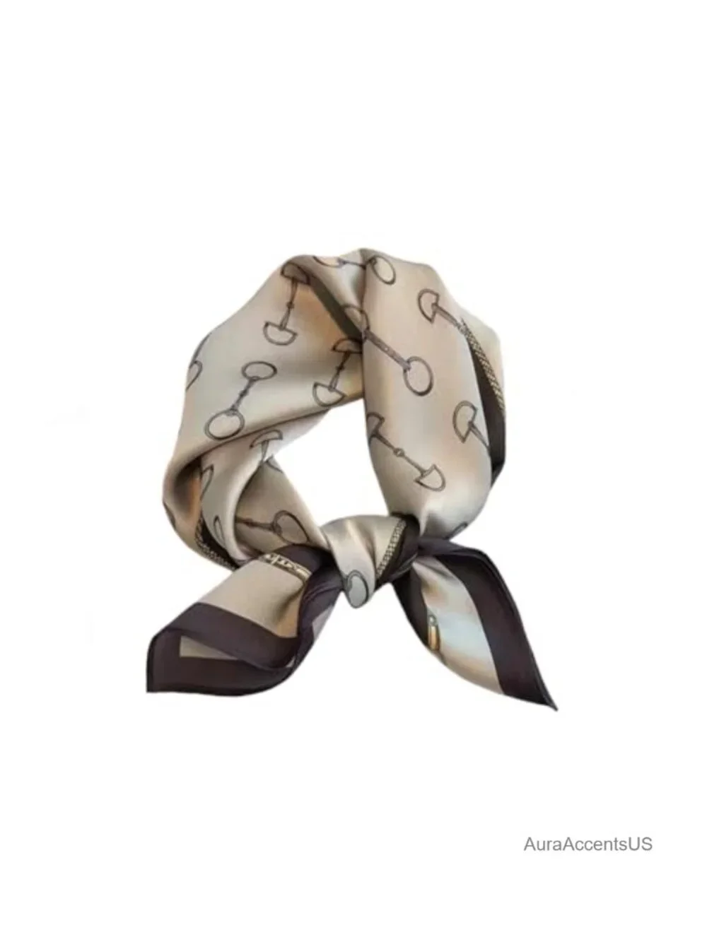 100% Mulberry Silk Hair Scarf - Square 21